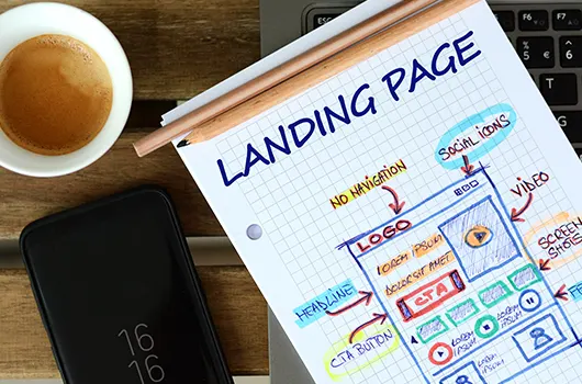 Landing pages